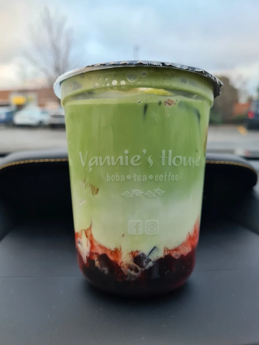 Strawberry Matcha Tea