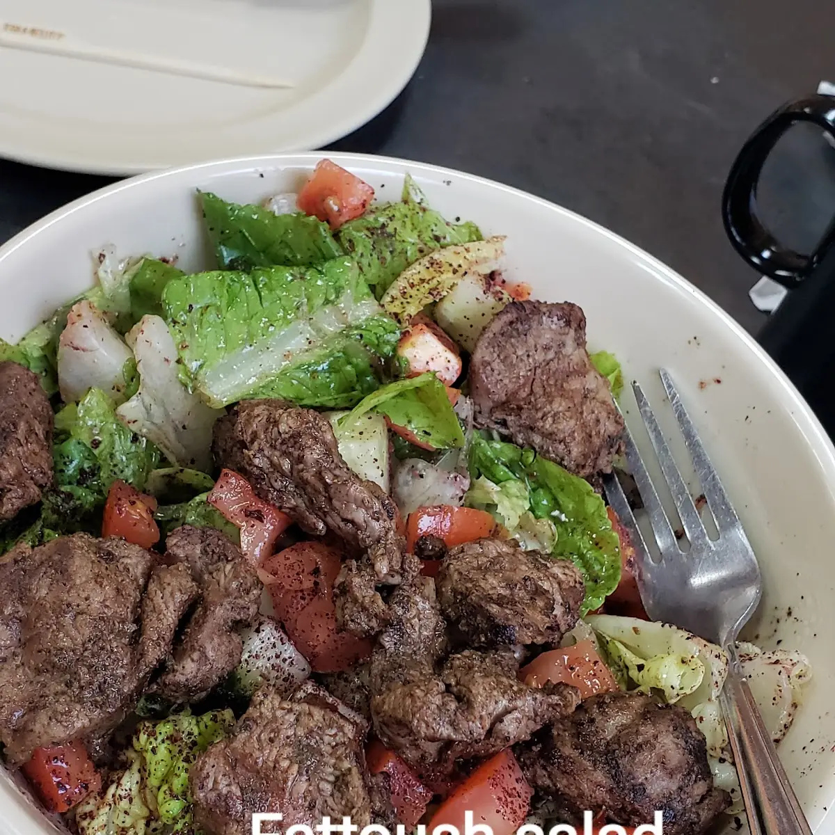 Fattoush Salad with dbl Lamb