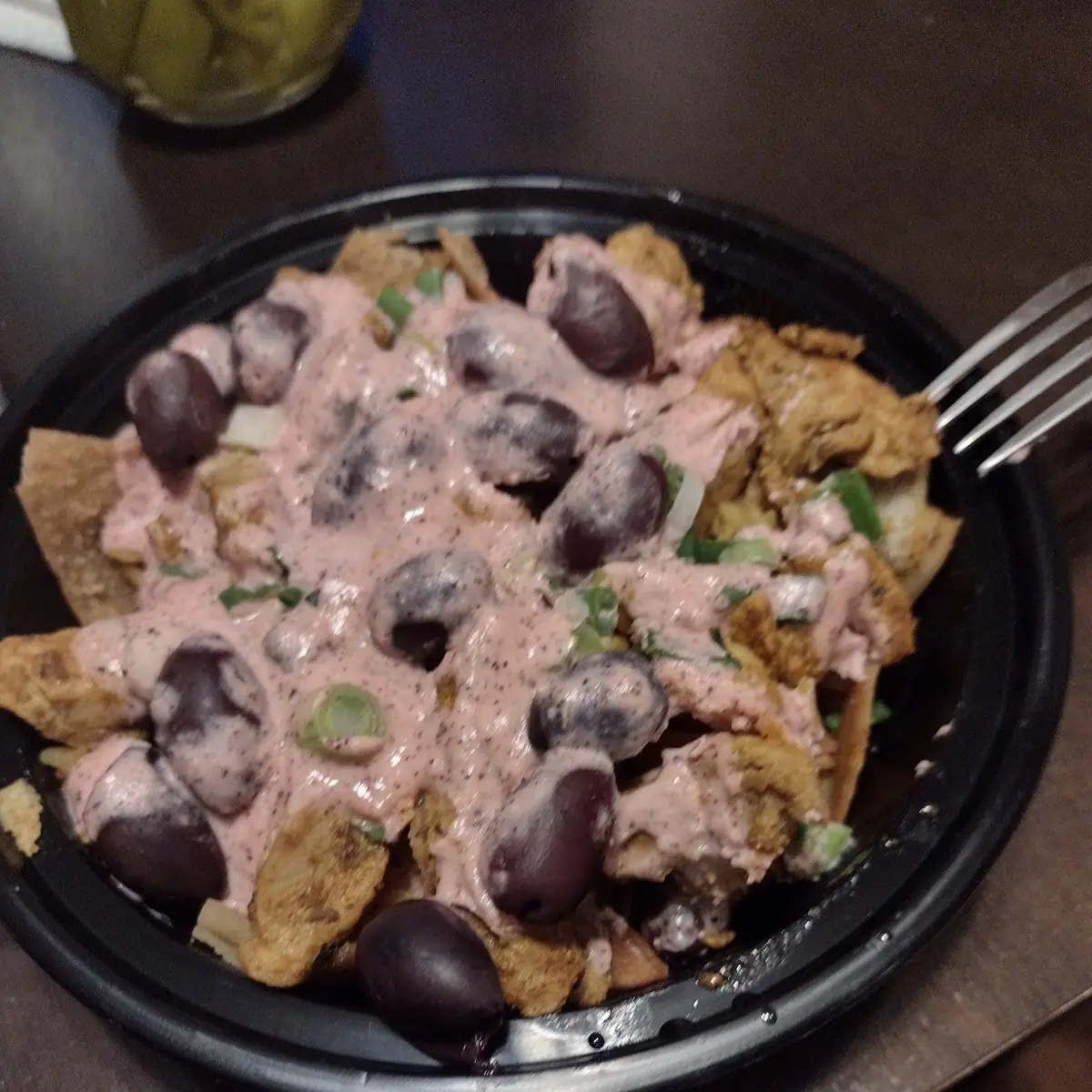 Shwarma Nachos Supreme