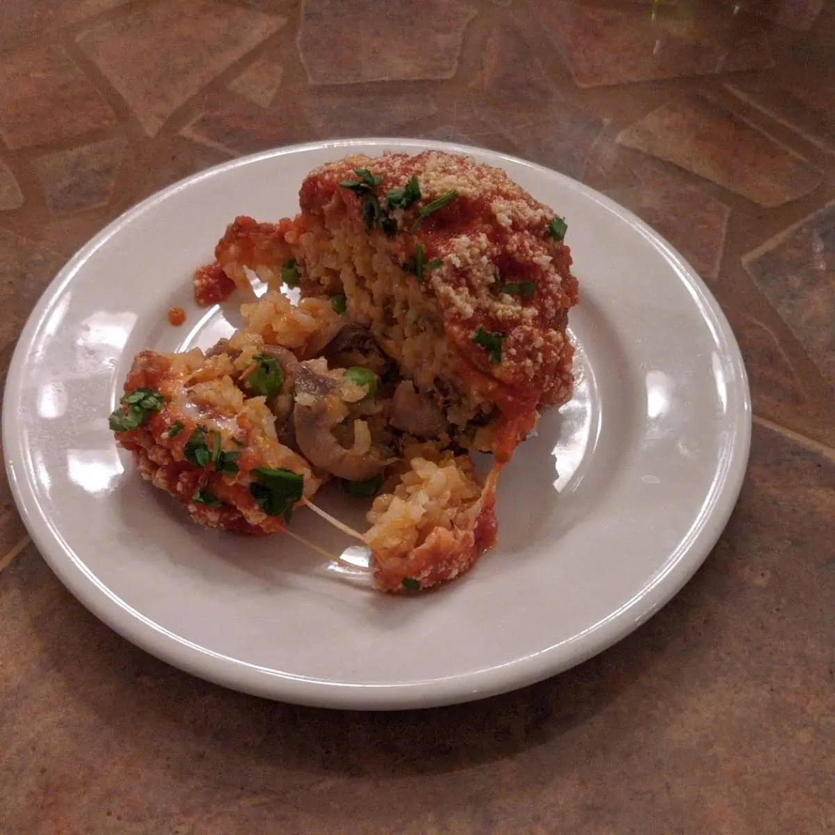 Arancini, Ristorante Avanti