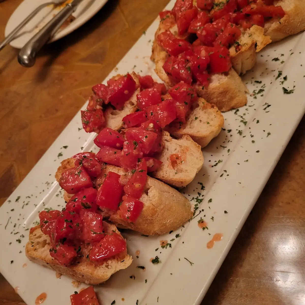 Bruschetta, Ristorante Avanti