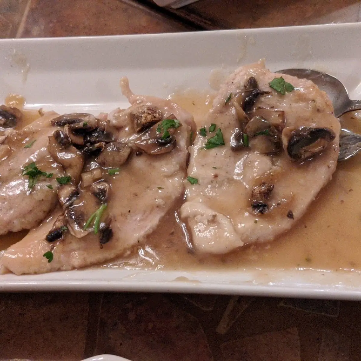 Chicken Marsala, Ristorante Avanti