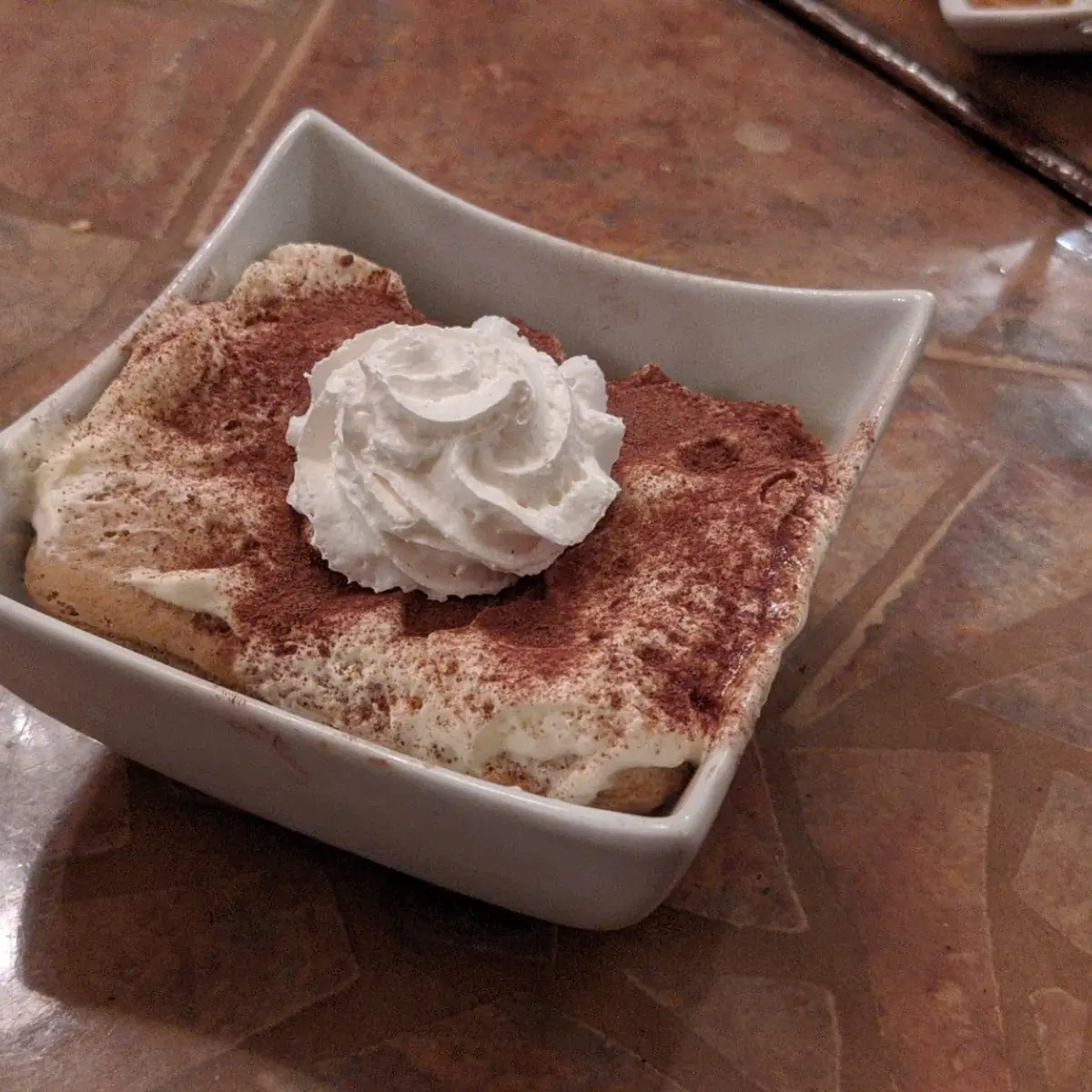 Tiramisu, Ristorante Avanti