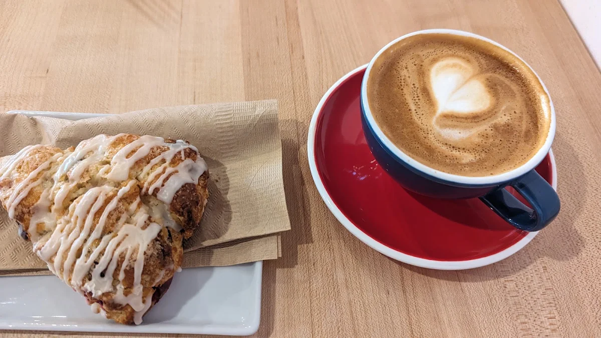Scone and Cappuccino