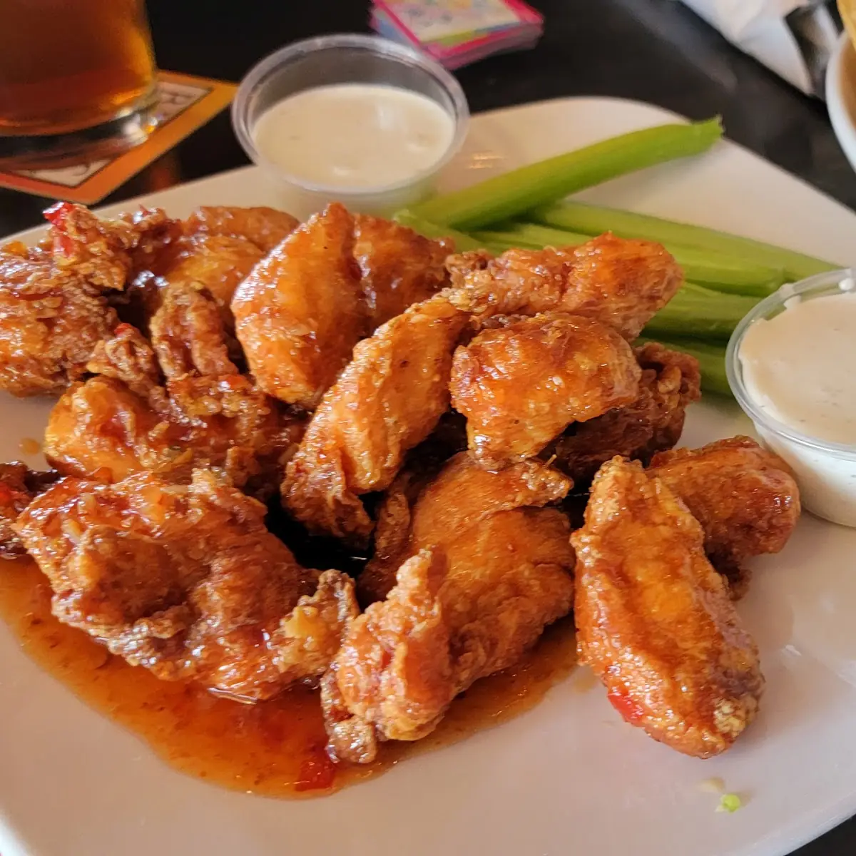 BBQ Chicken Wings with Ranch
