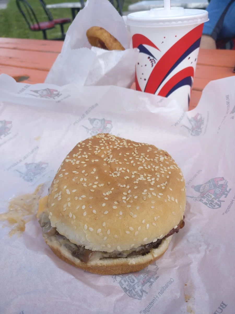 Mushroom Extreme Bison Burger