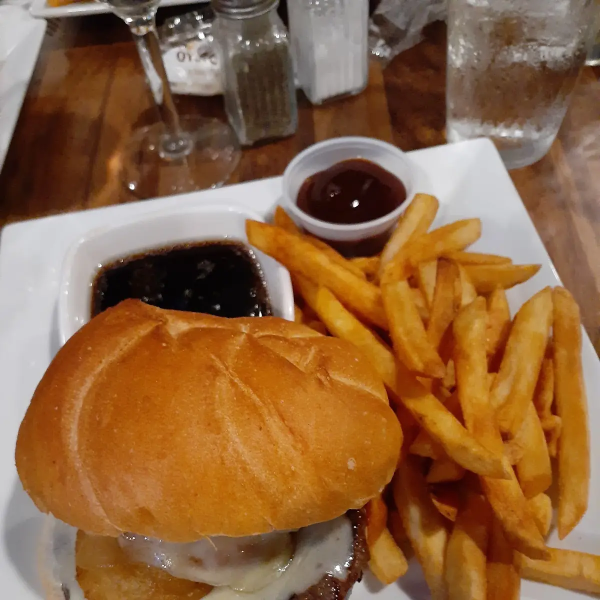 Swiss Mushroom Burger