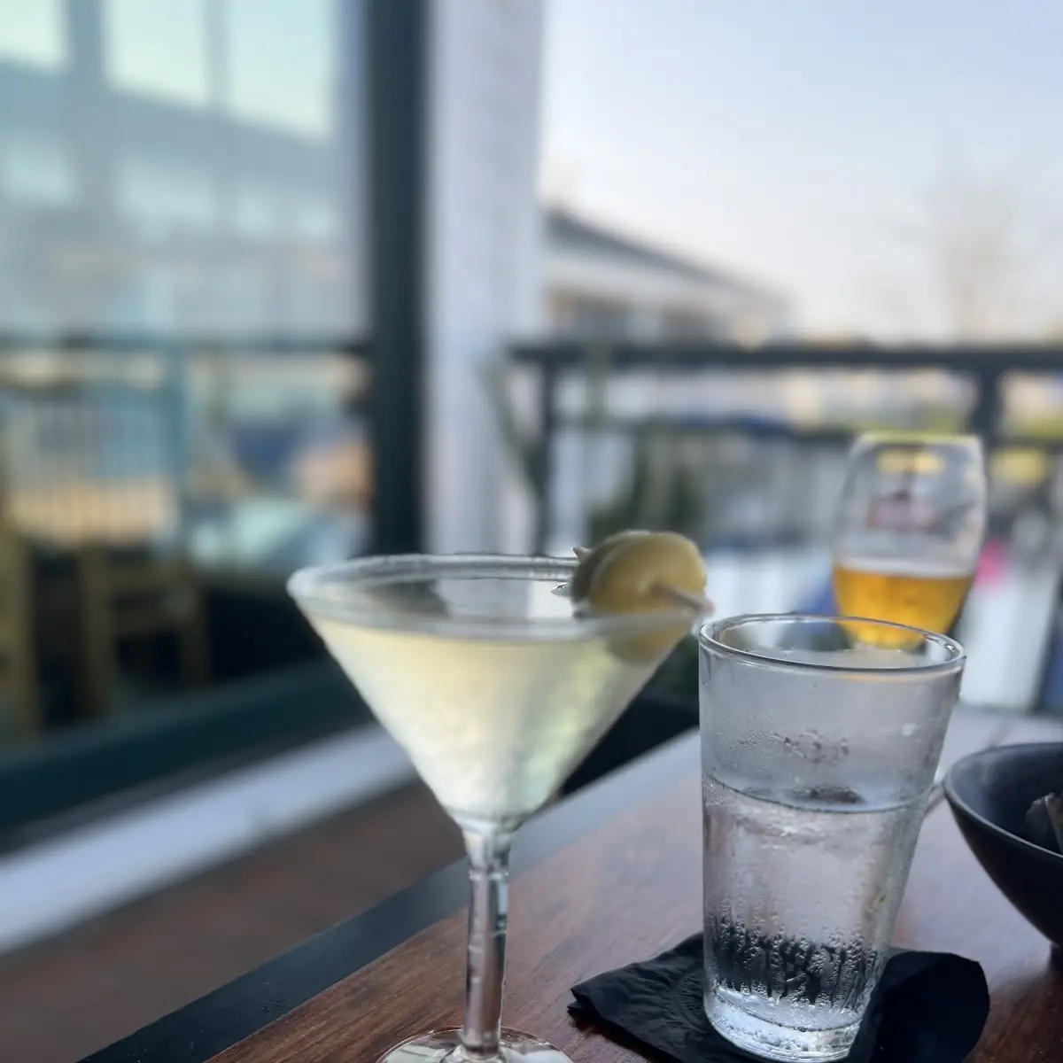 Martini with Blue Cheese