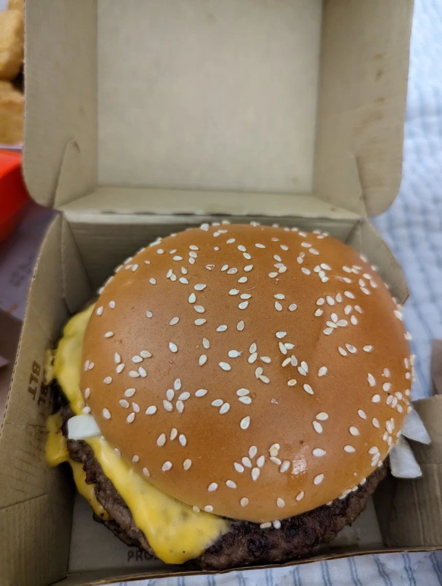 Double Big Mac and Cheese