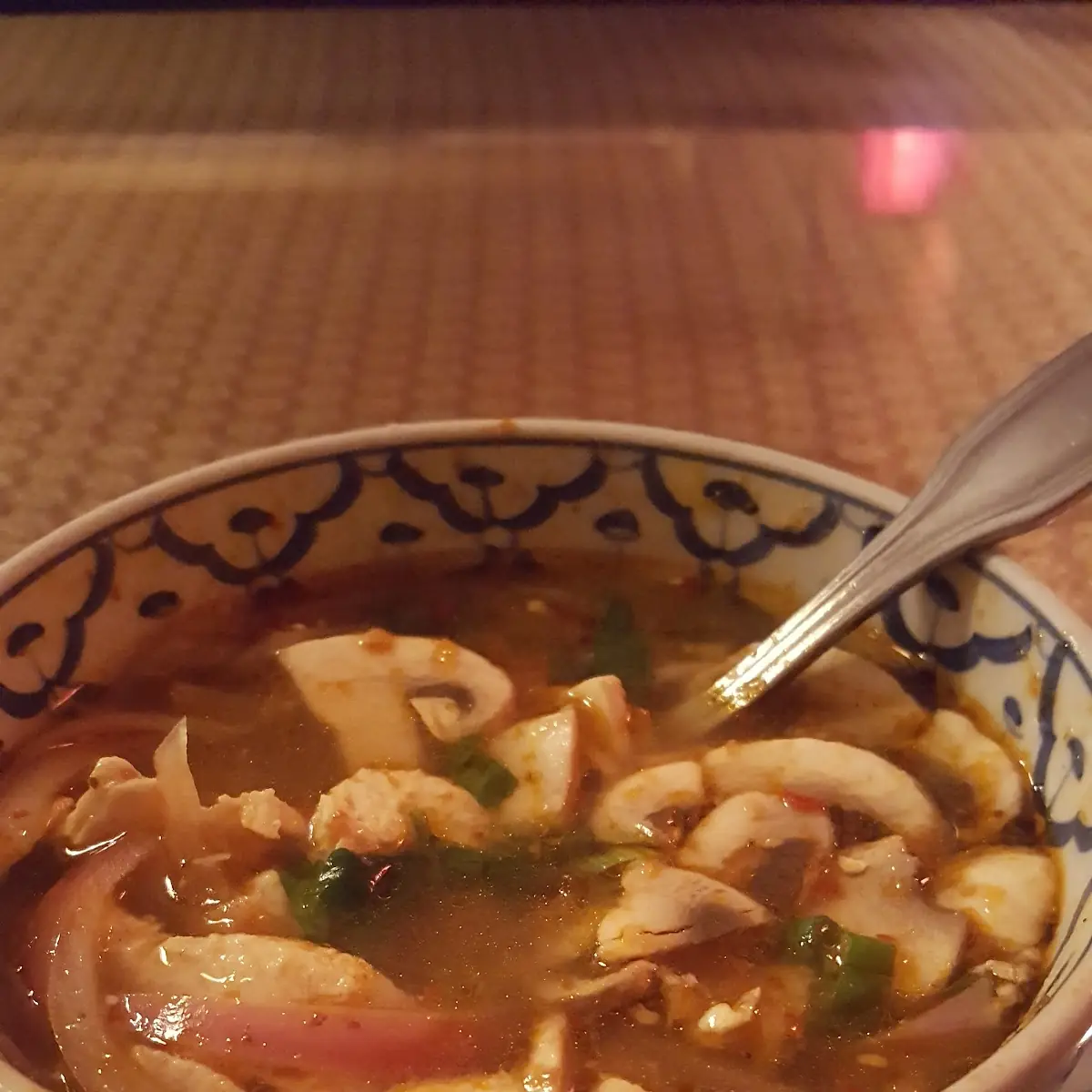 Tom Yum Soup with Chicken