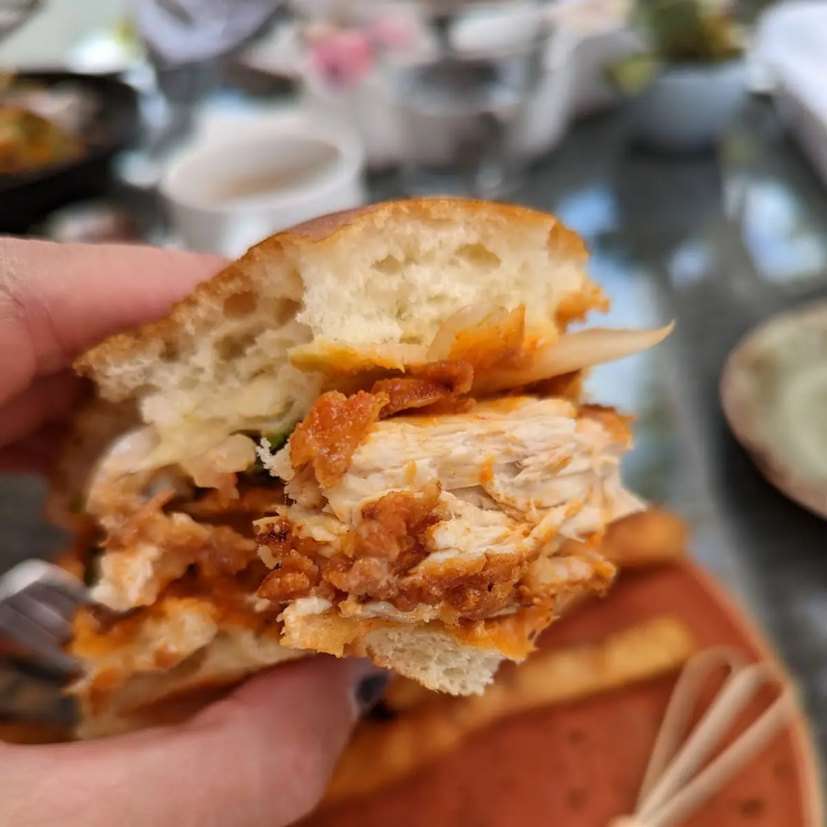 Hot Chicken Sandwich