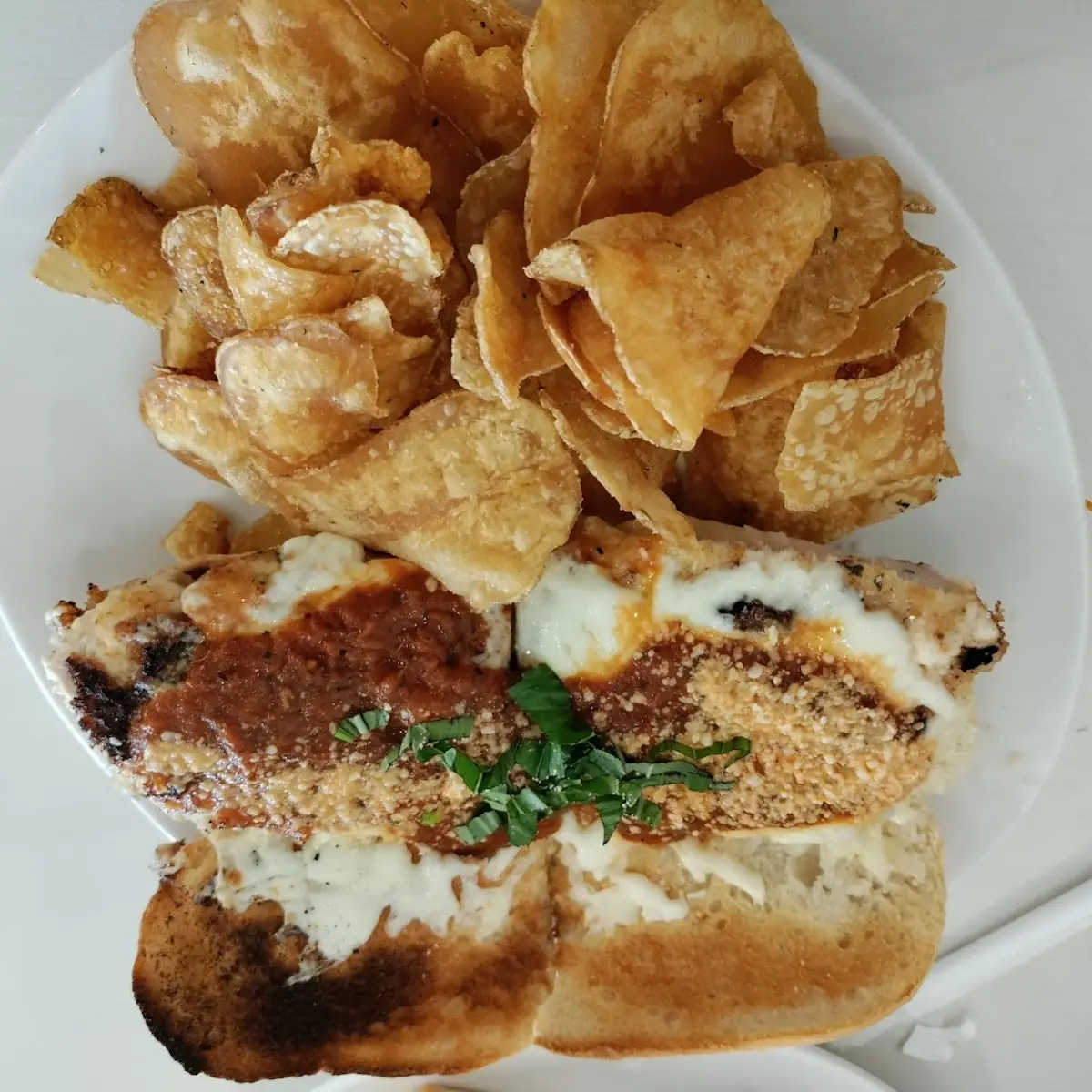Chicken Parmesan Sandwich