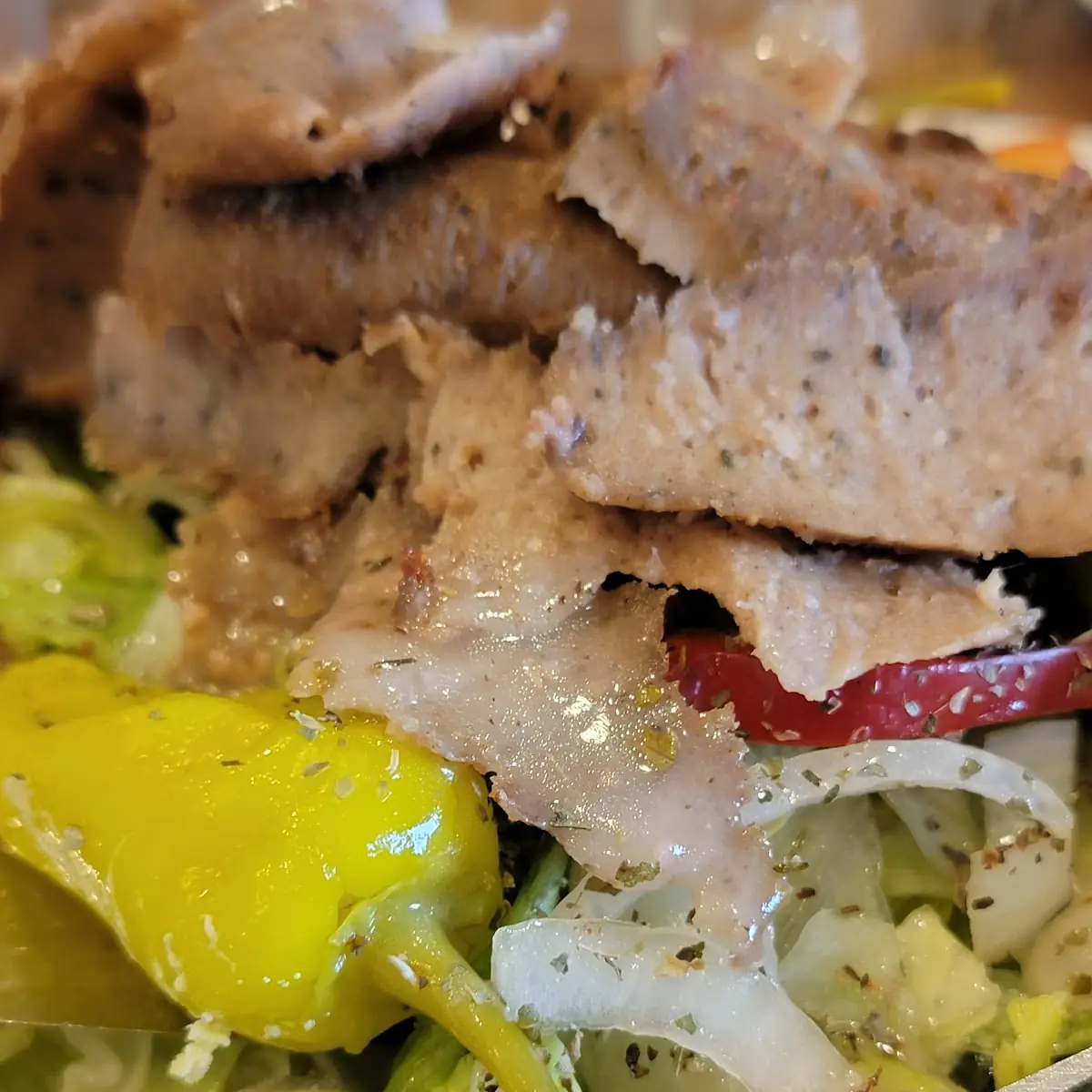 Greek Salad with Gyro