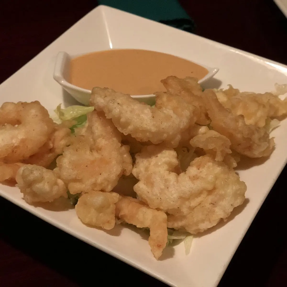 Shrimp Tempura Entree