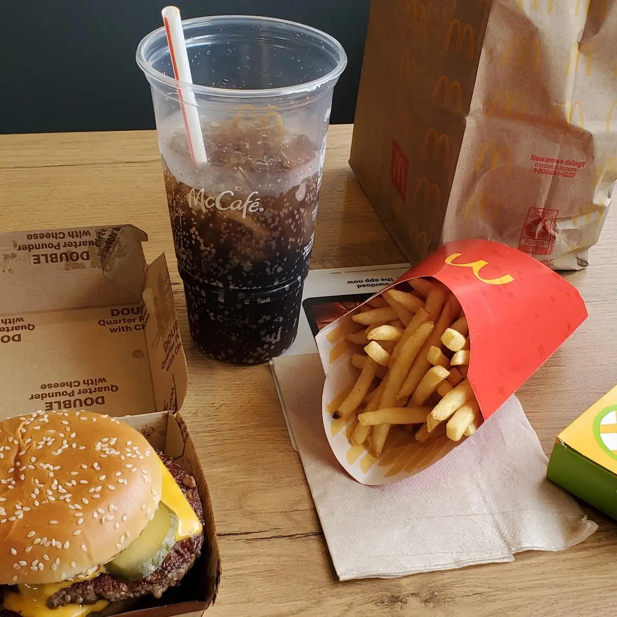 Double Quater Pounder Meal