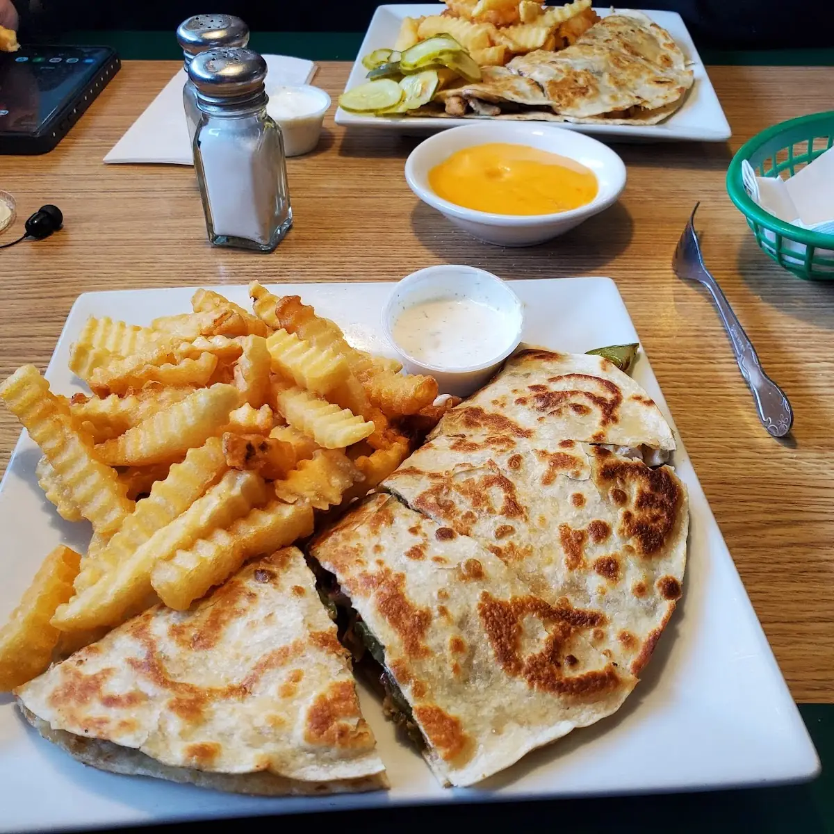 Chicken Quesadilla Pita Deluxe