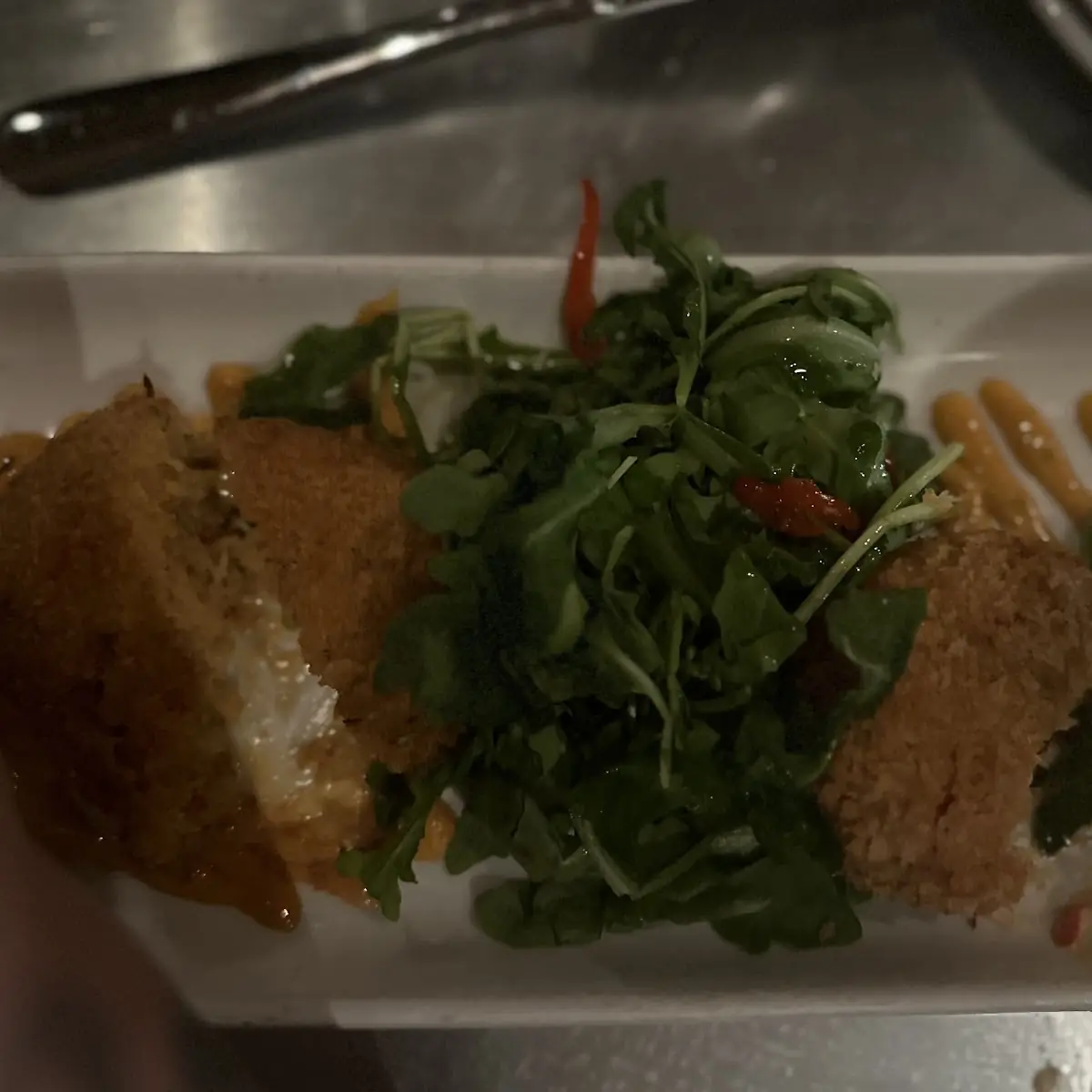 Crab Cake Salad