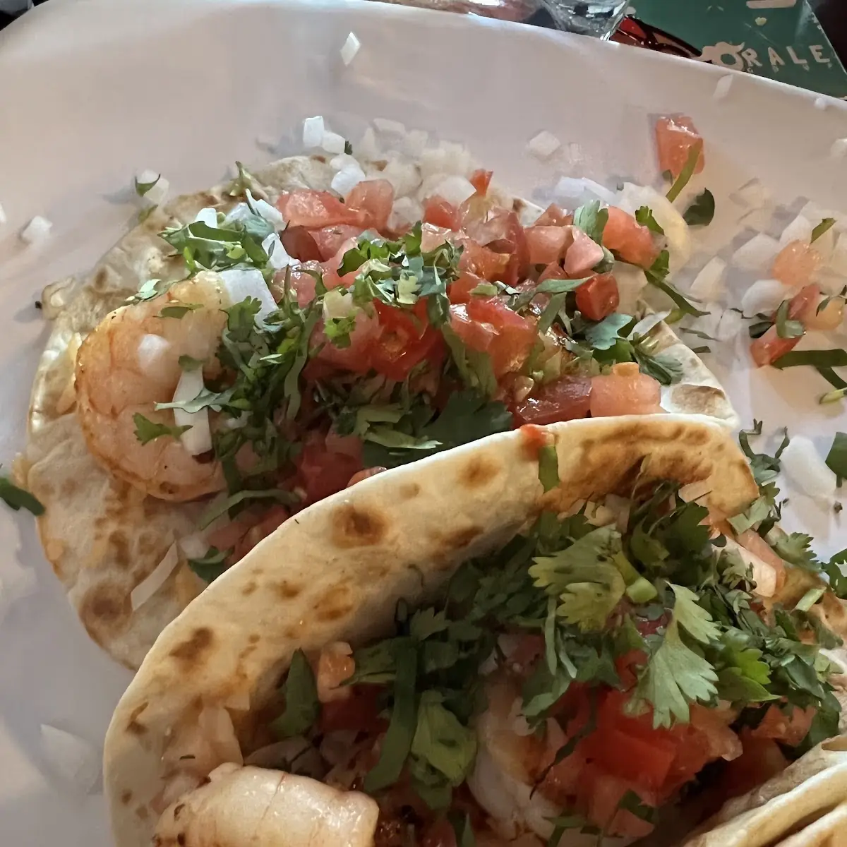 Shrimp Tacos with Extra Cilantro