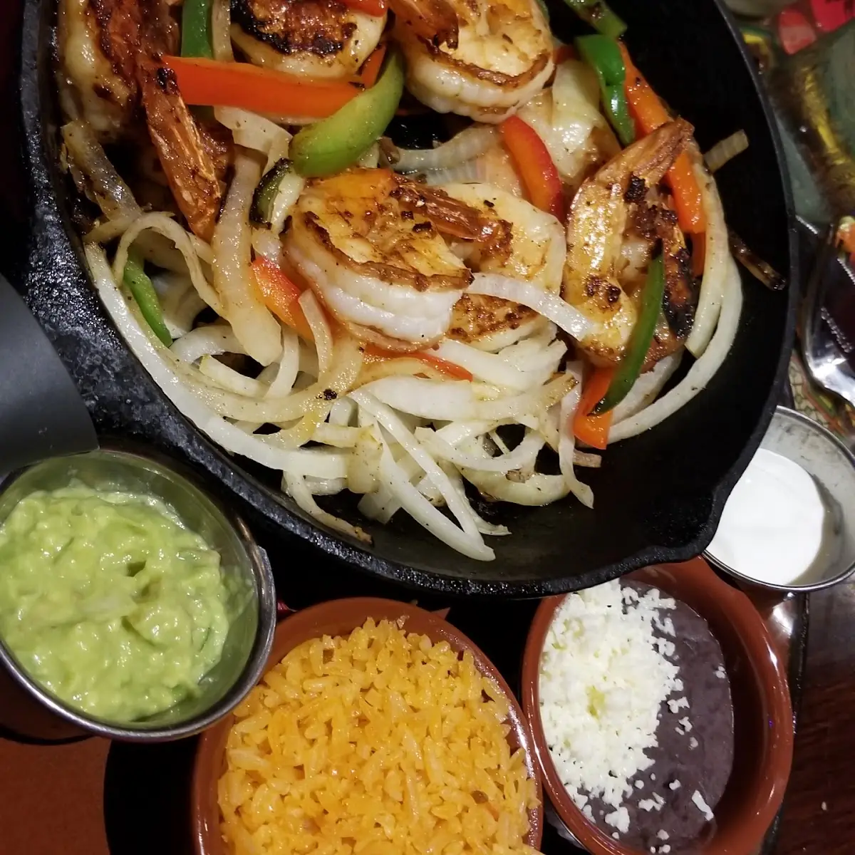 Shrimp Fajitas