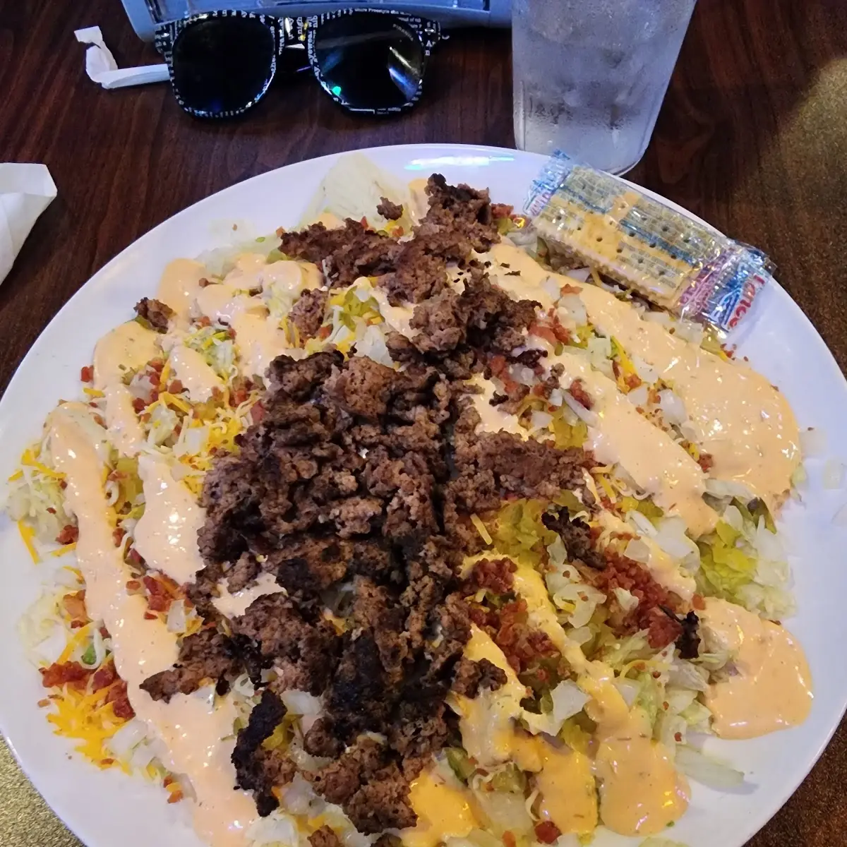 Blondie Burger Salad