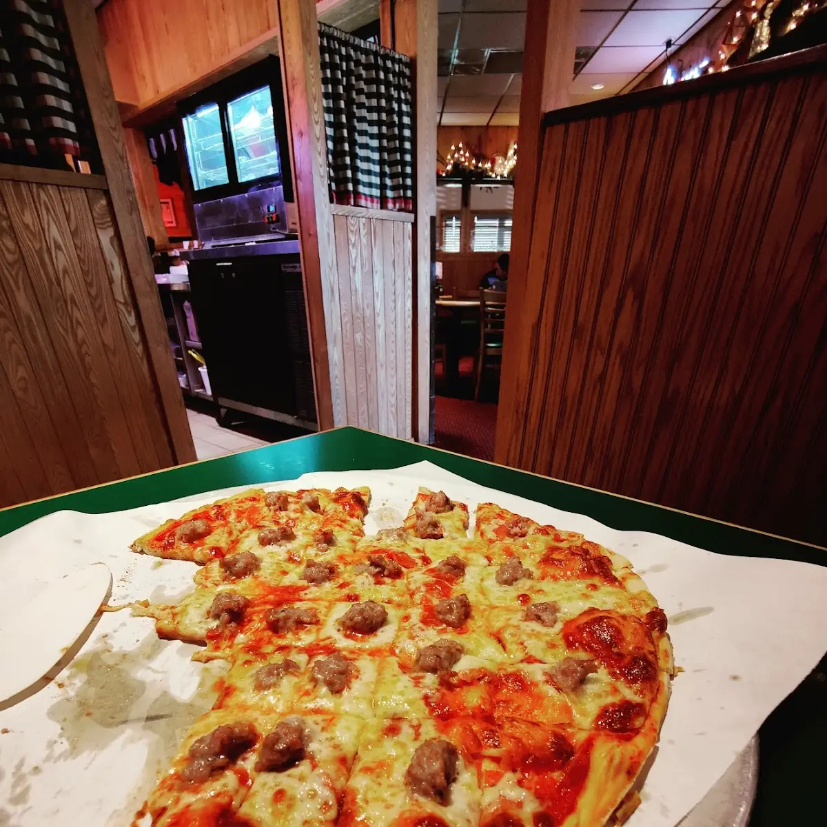 Pepperoni Sausage Pizza