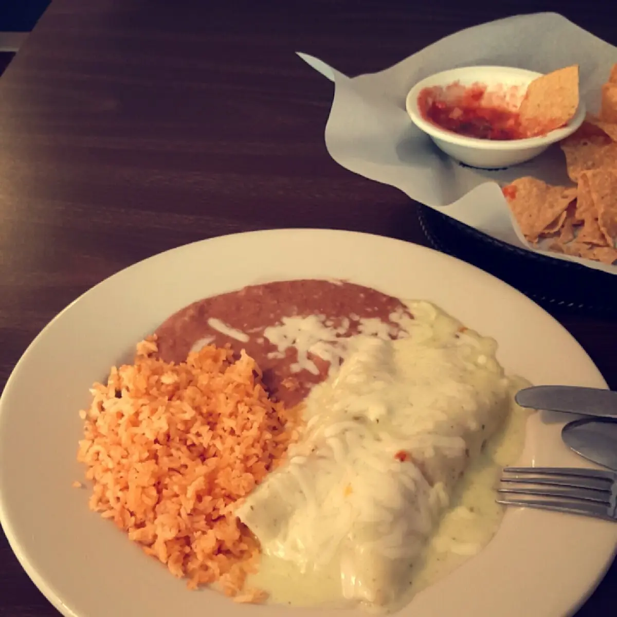 Sour Cream Cheese Enchiladas