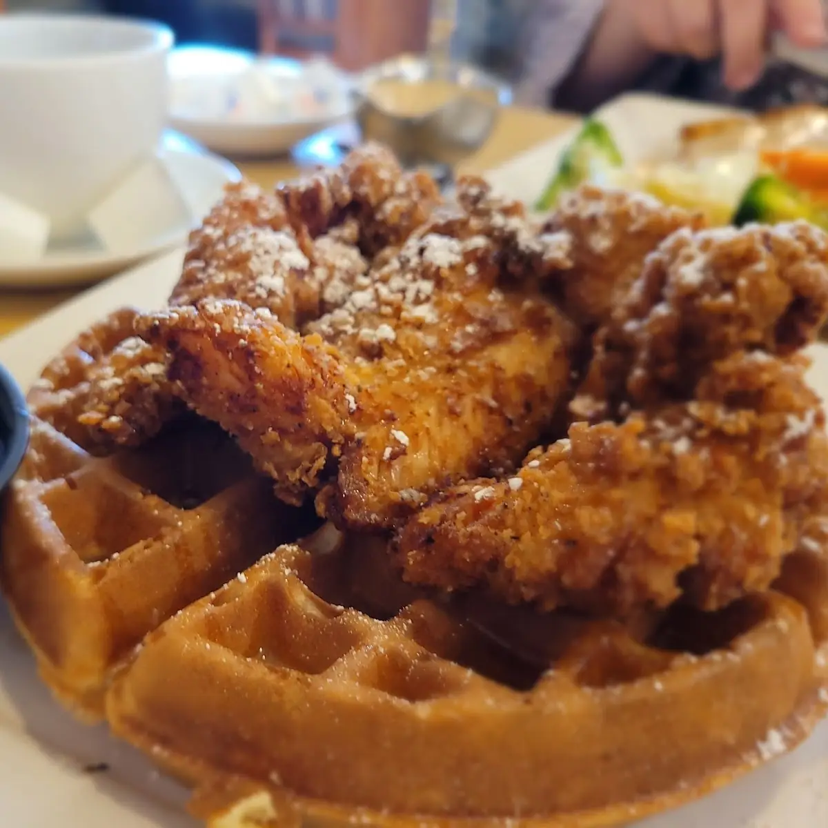 Hot Honey Chicken & Waffles