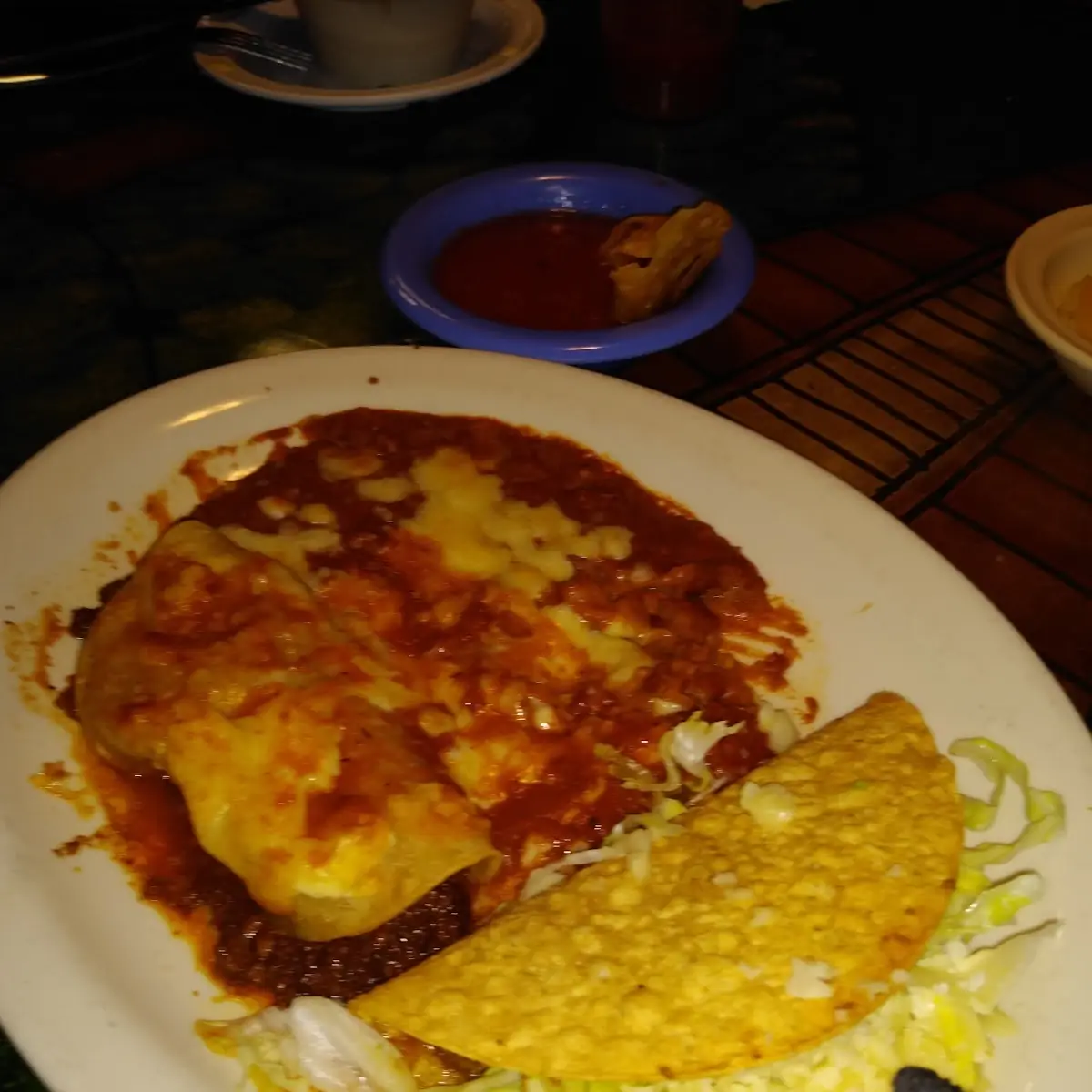 Chicken Taco with Beans