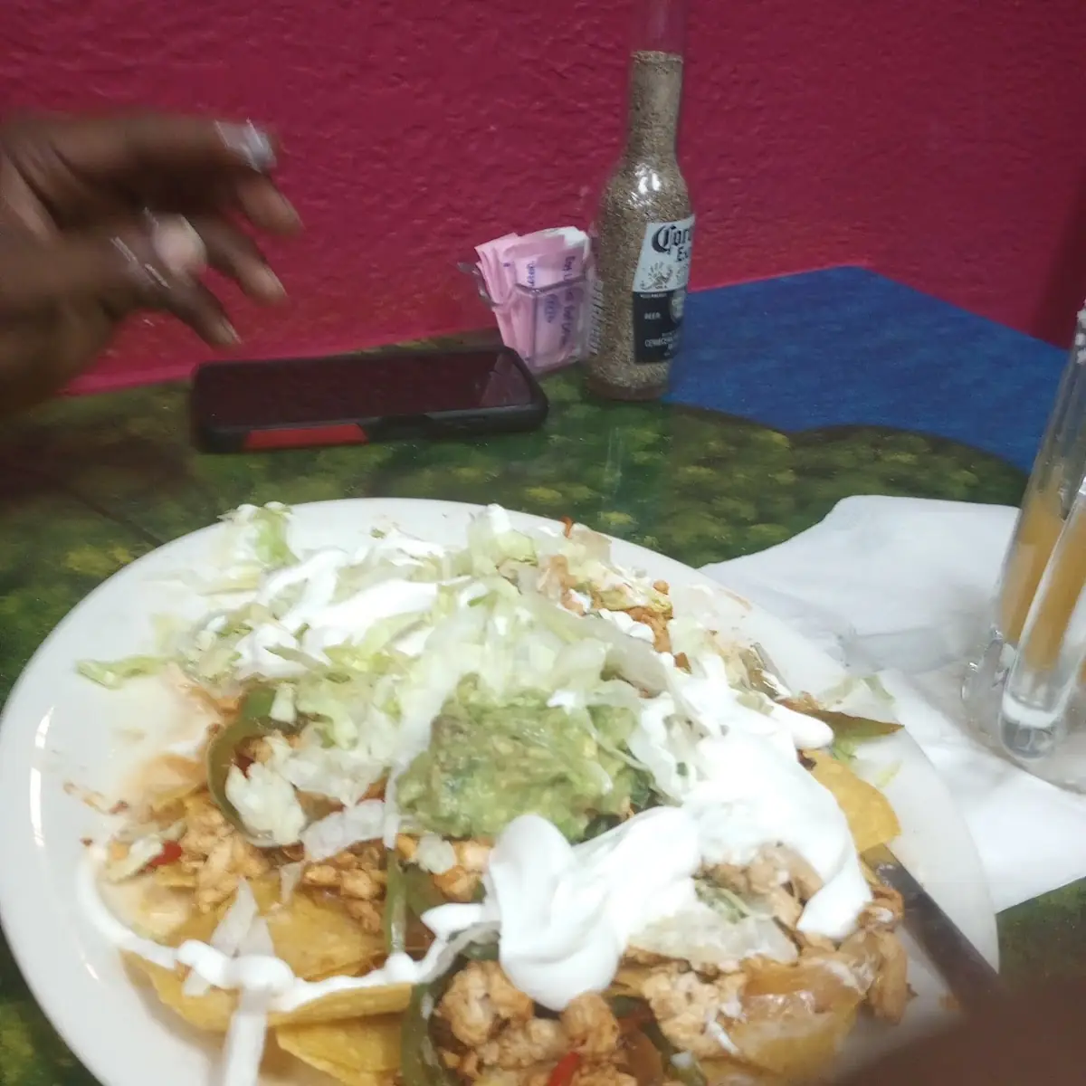 Chicken Wrap with a Salad