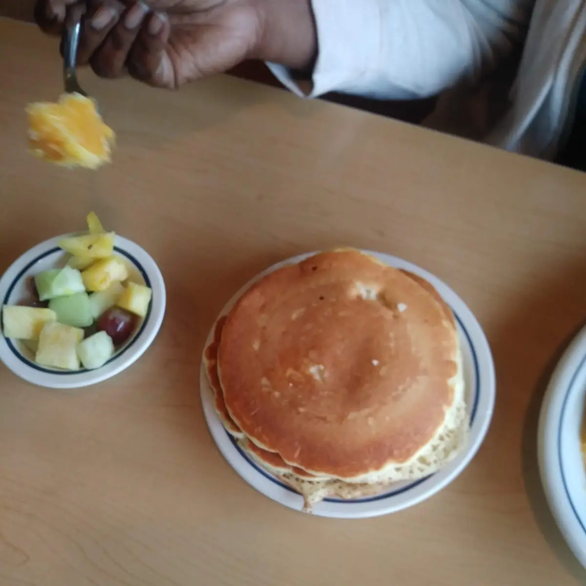 Fruit N Pancake Breakfast