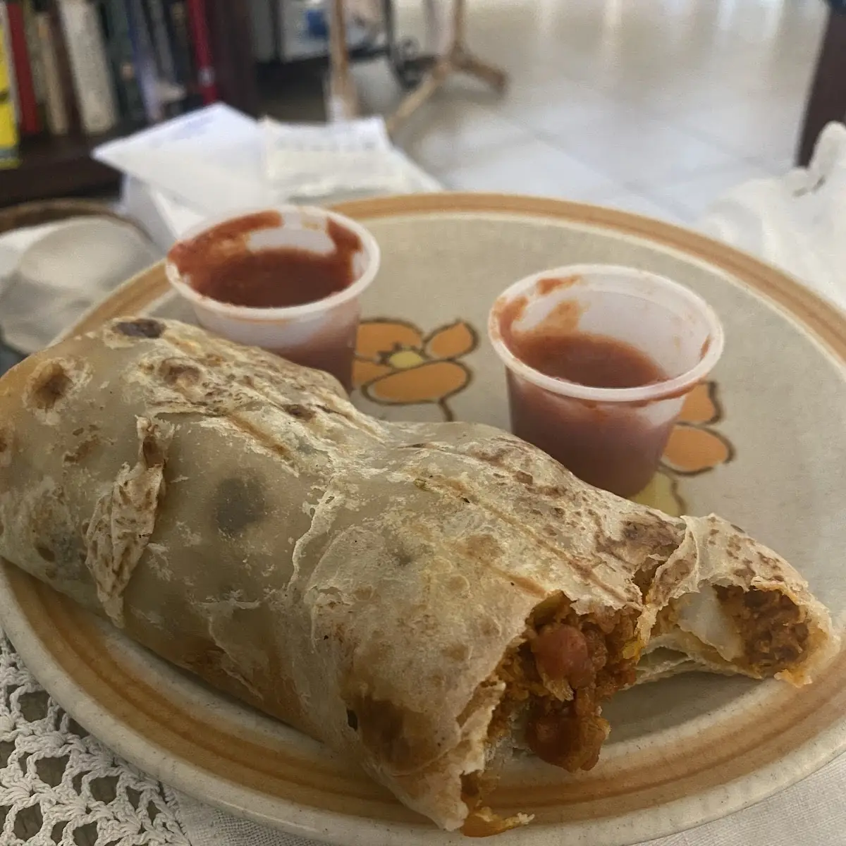 Bean and Cheese Burrito