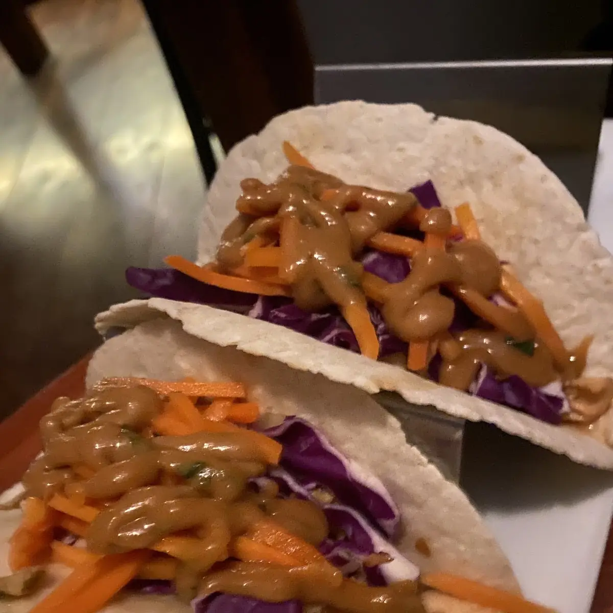 Thai Chicken Tacos