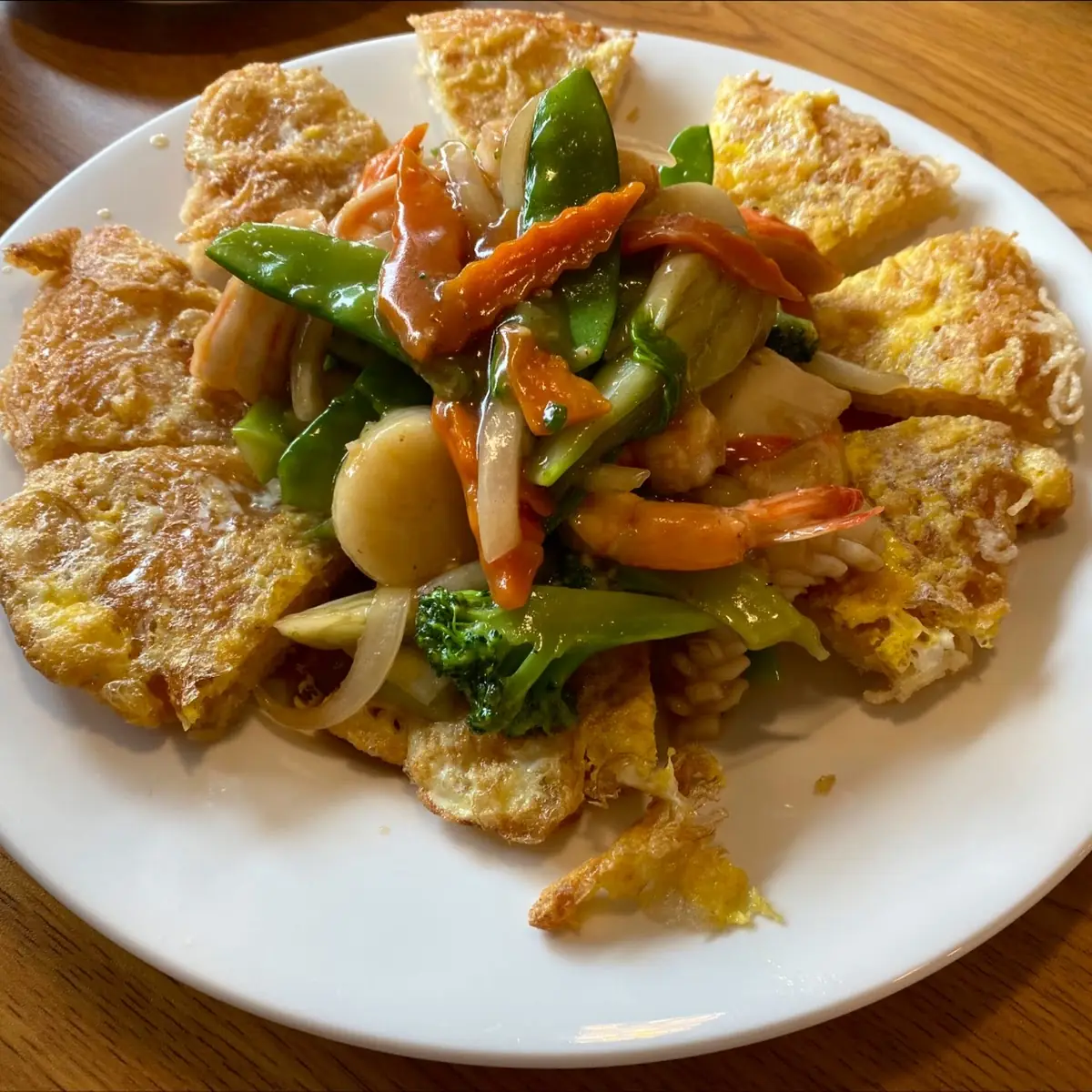 Pork Sauteed with Mixed Vegetables