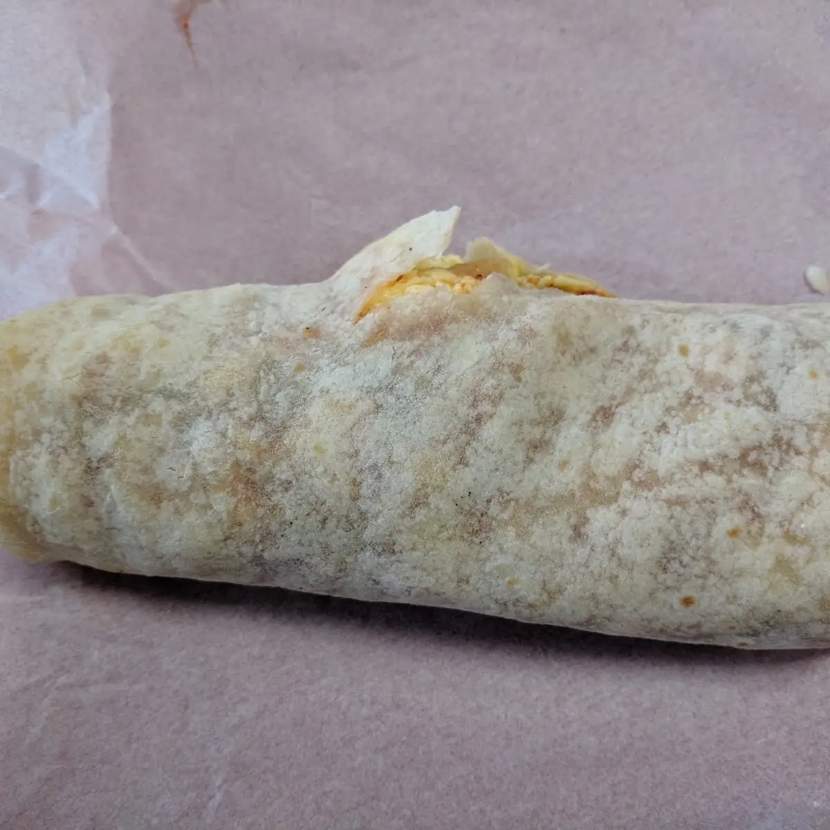 Egg Bacon and Cheese Burrito