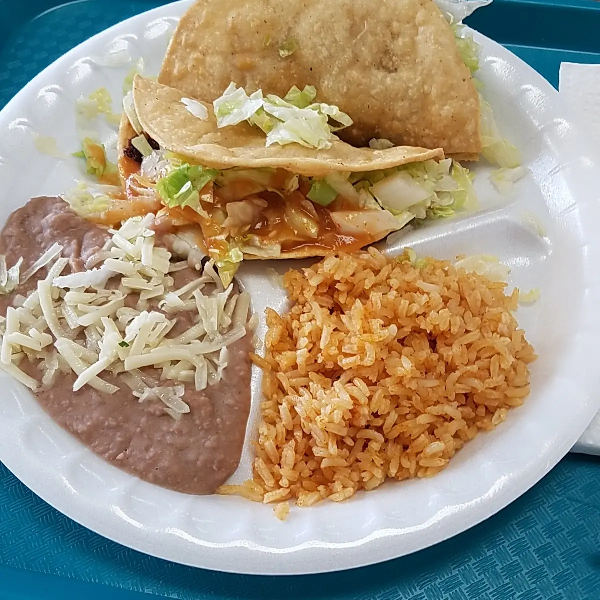 Shredded Beef Taco Plate