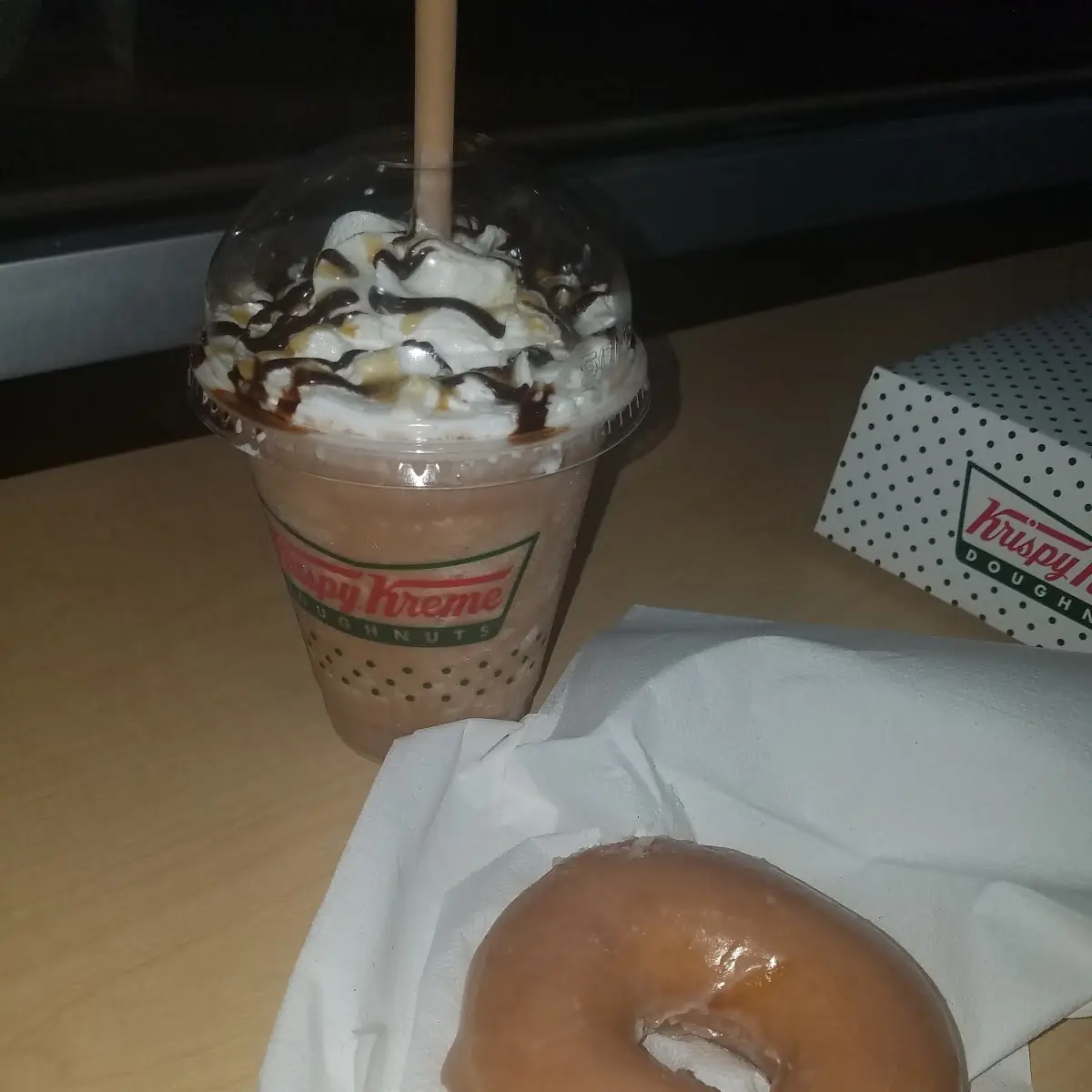 Mocha Frappe & Cinnamon Twists