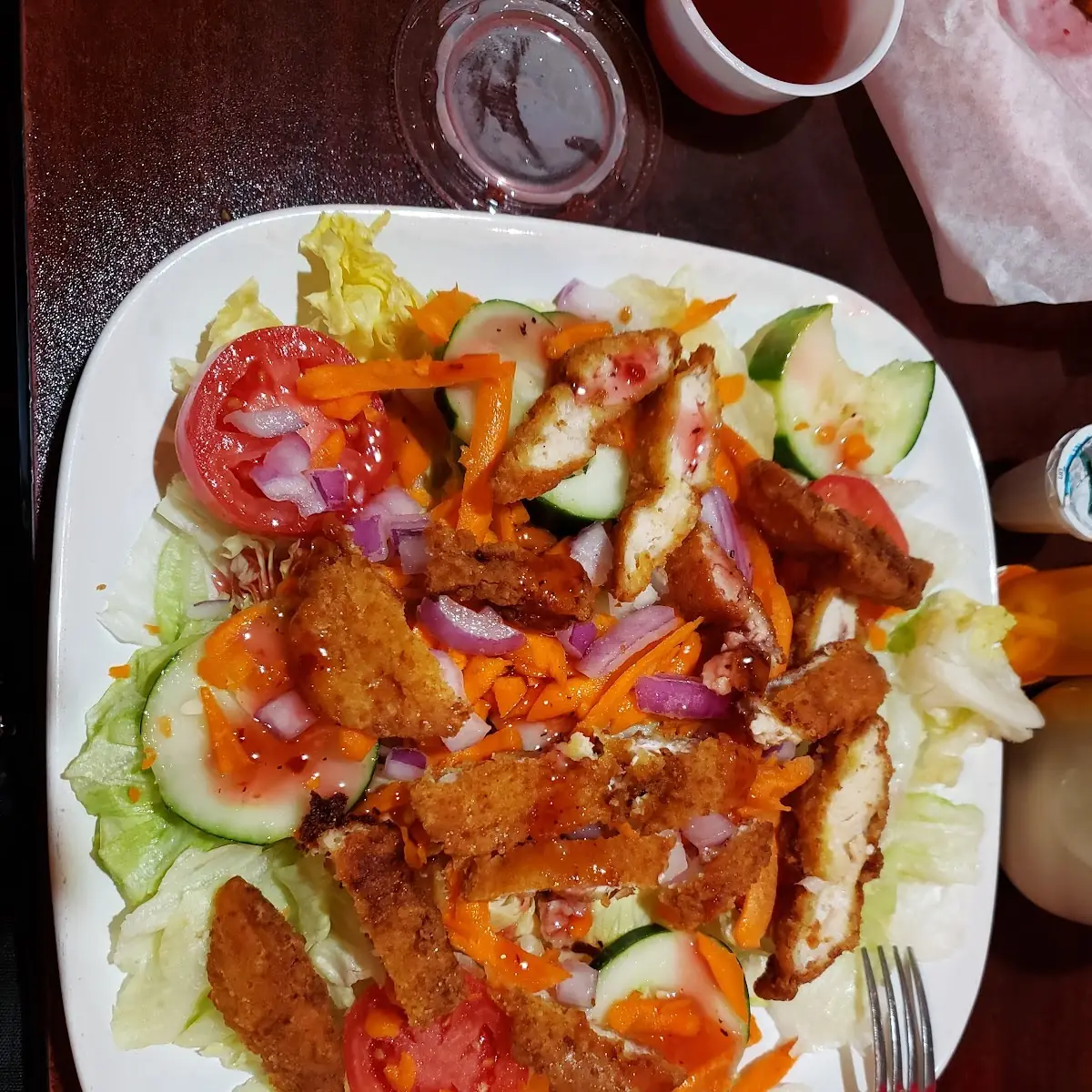 Fried Chicken Salad
