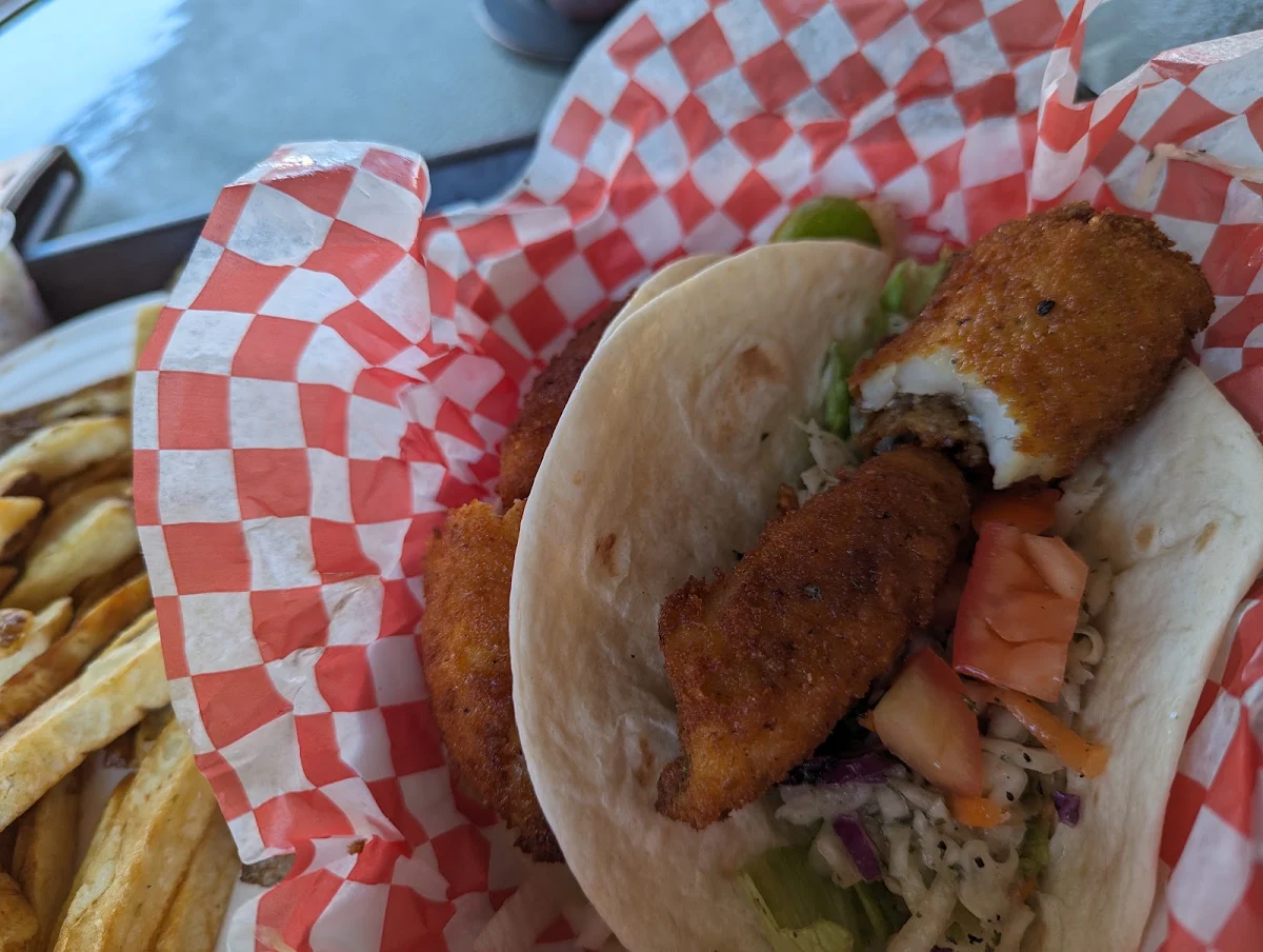 Haddock and Chips and Fish Tacos
