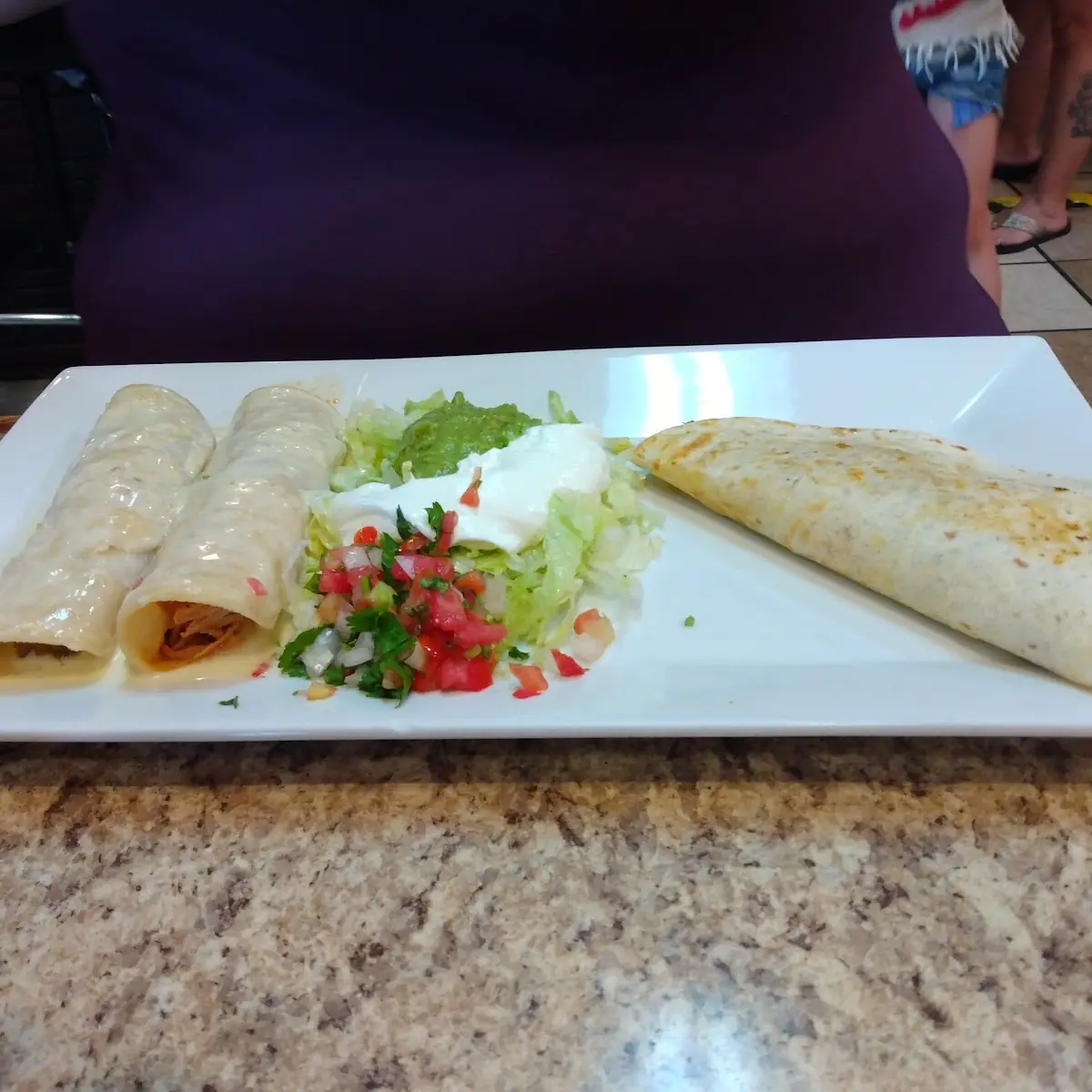 Rolled Tacos Al Pastor