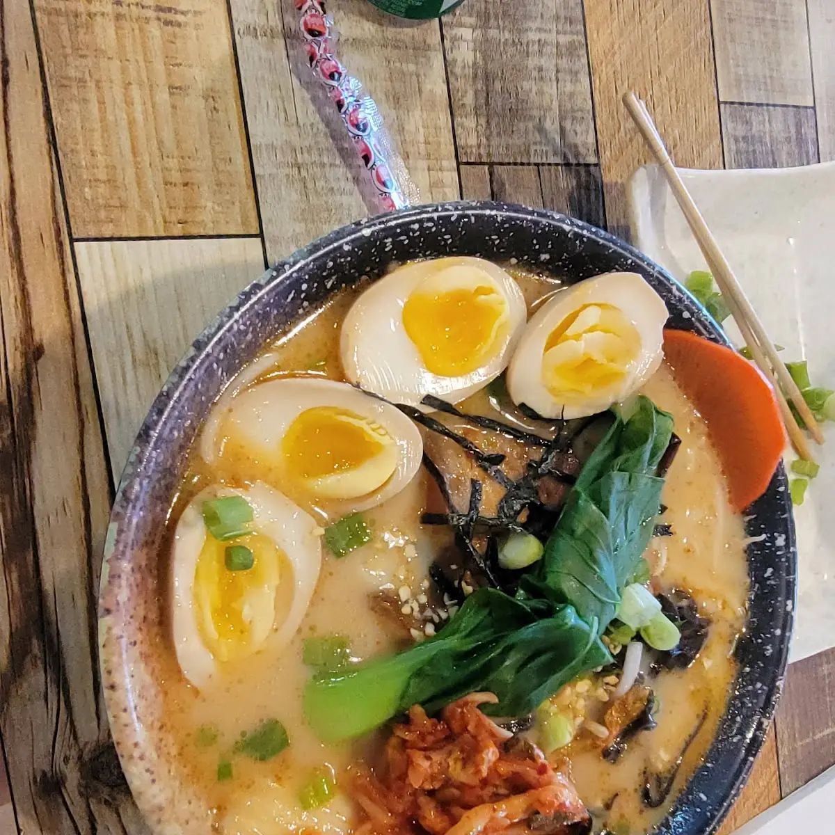 Extra Spicy Garlic Tonkotsu Ramen