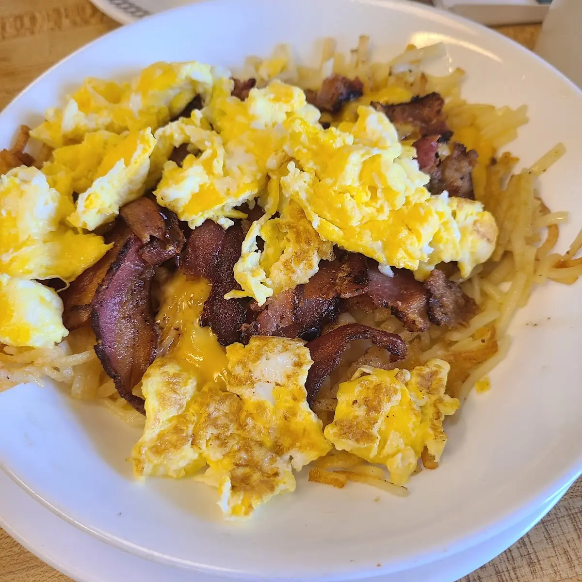 Bacon Egg and Cheese Bowl
