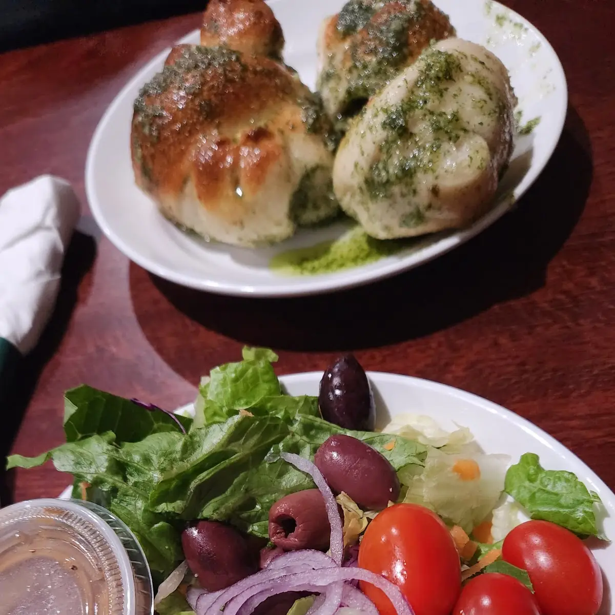 Side Salad with Pasta