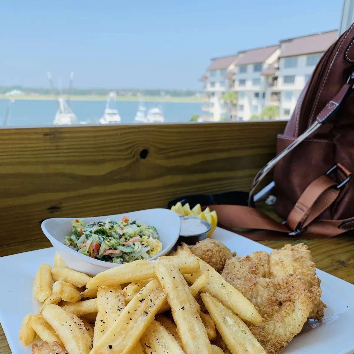 Fried Fish and Chips Platter