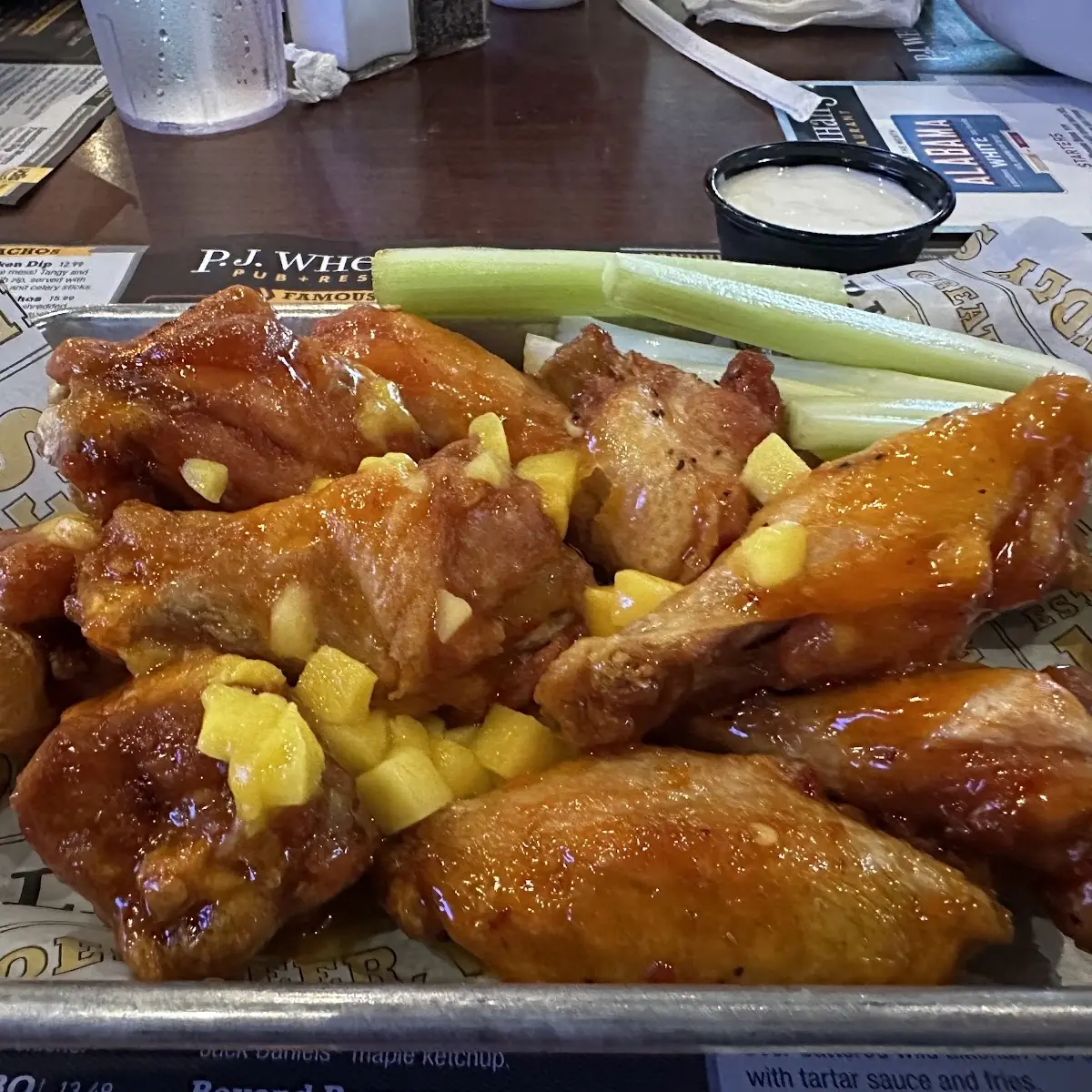 Mango Habanero Wings