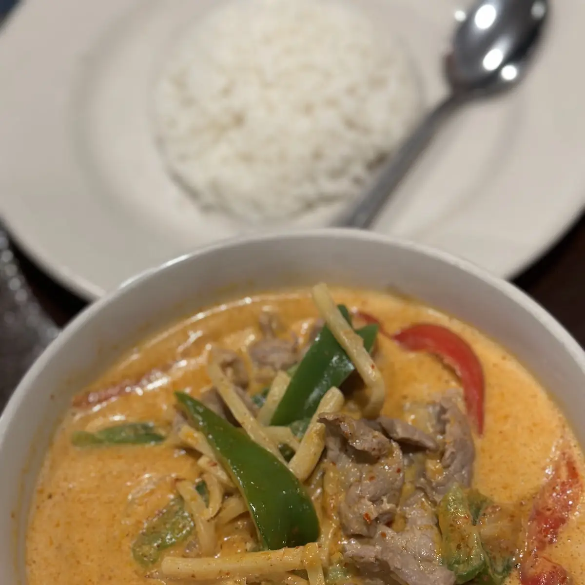 Red Curry & Rice