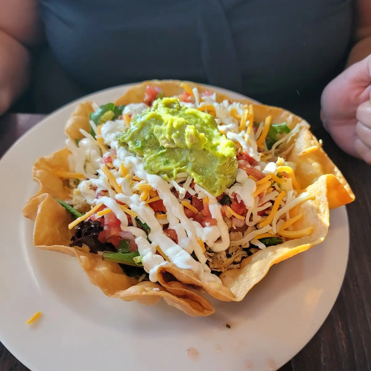 Chicken Tostada Salad