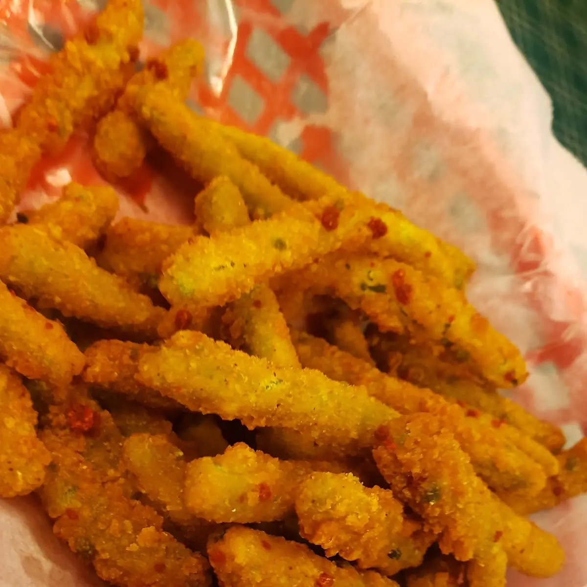 Spicy Fried Green Beans