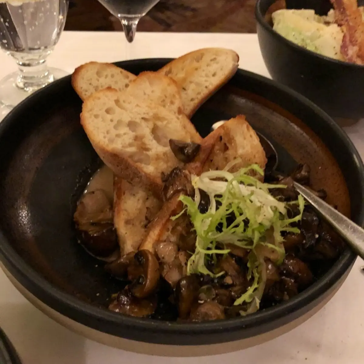 Mushrooms on Toast