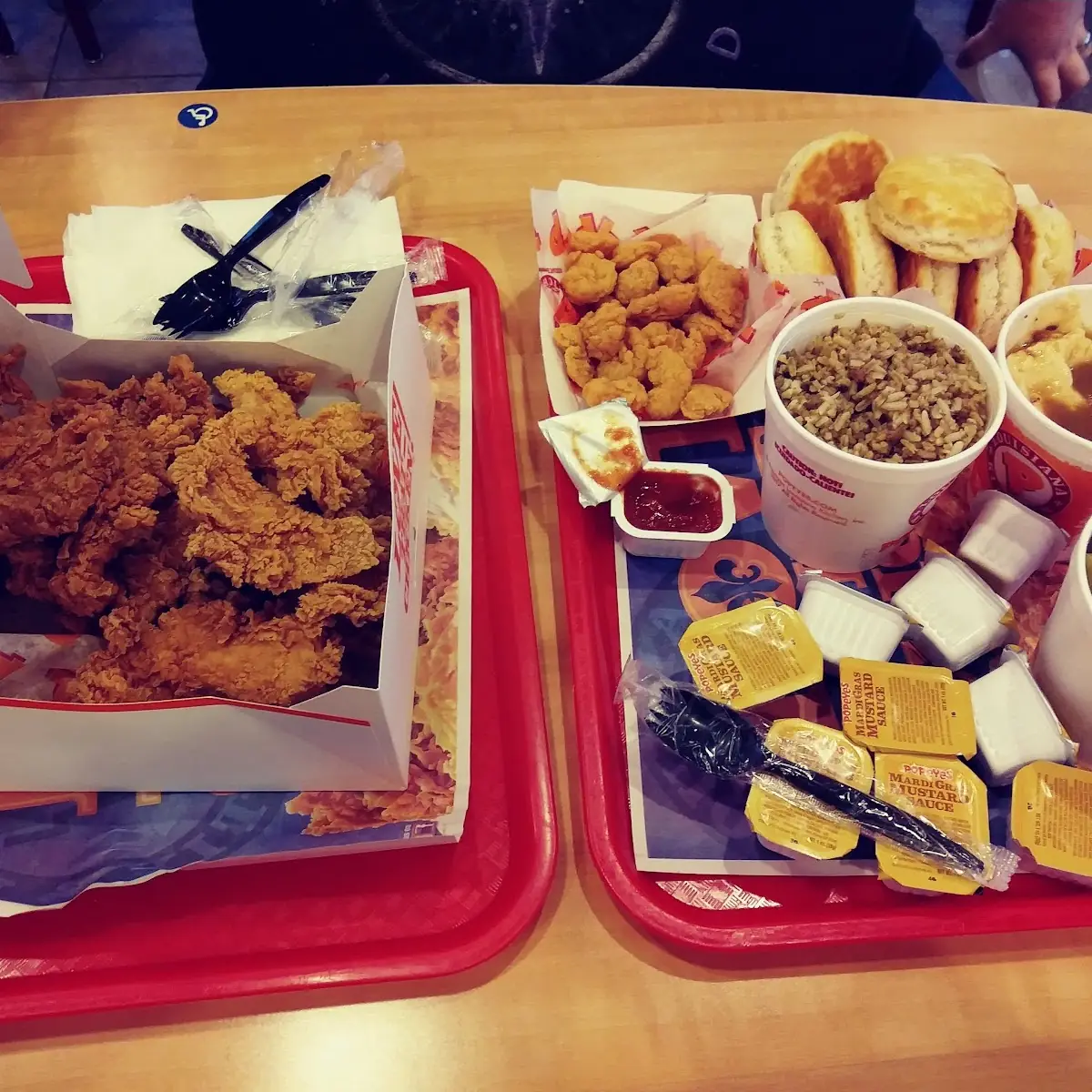 Spicy Chicken Strip Dinner