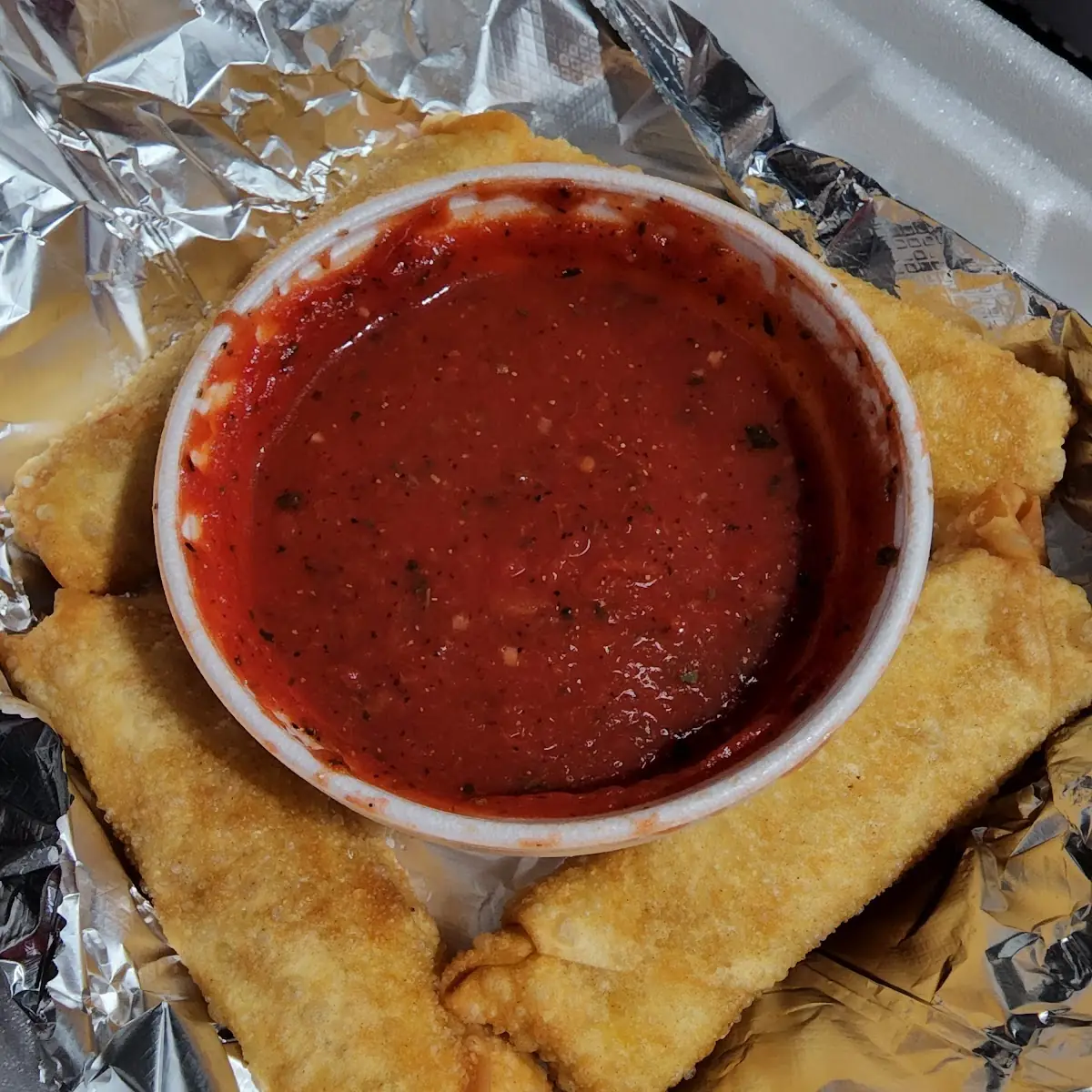 Homemade Mozzarella Sticks with Marinara Sauce